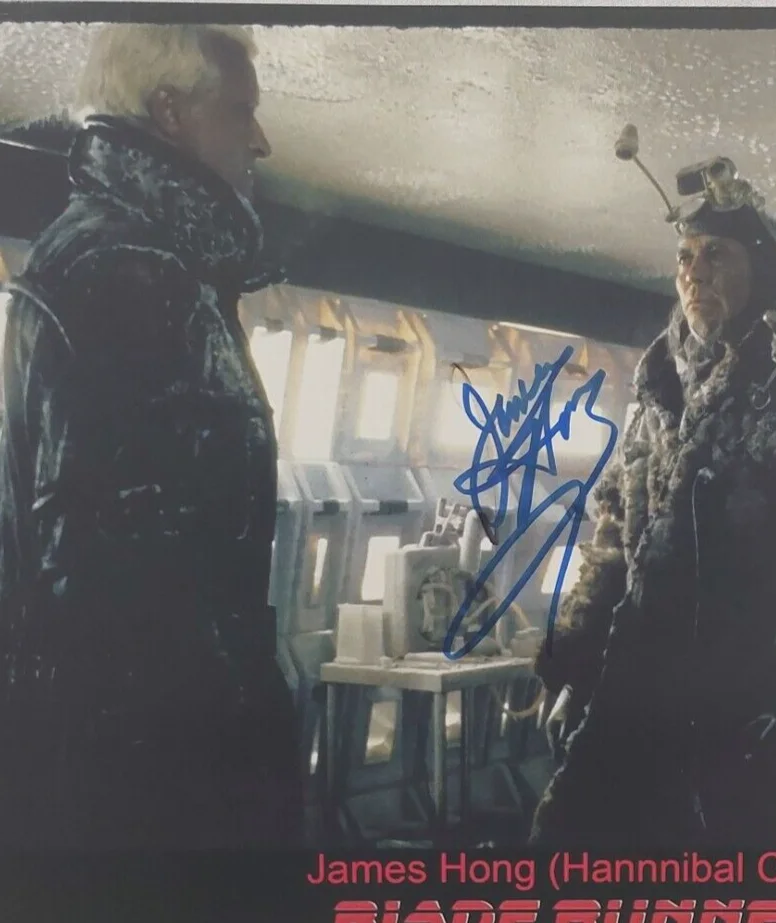 James Hong — James Hong Signed 8x10 Photo Blade Runner Hannibal Chew Autograph Personalized, изображение 5