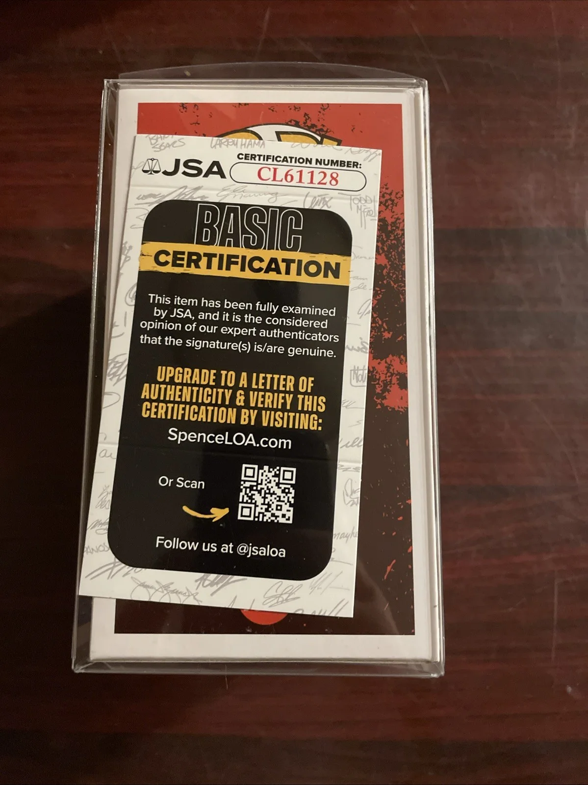 Matthew Lillard — Matthew Lillard Signed Funko Pop #1607 Ghostface Autograph JSA COA Scream, image 2