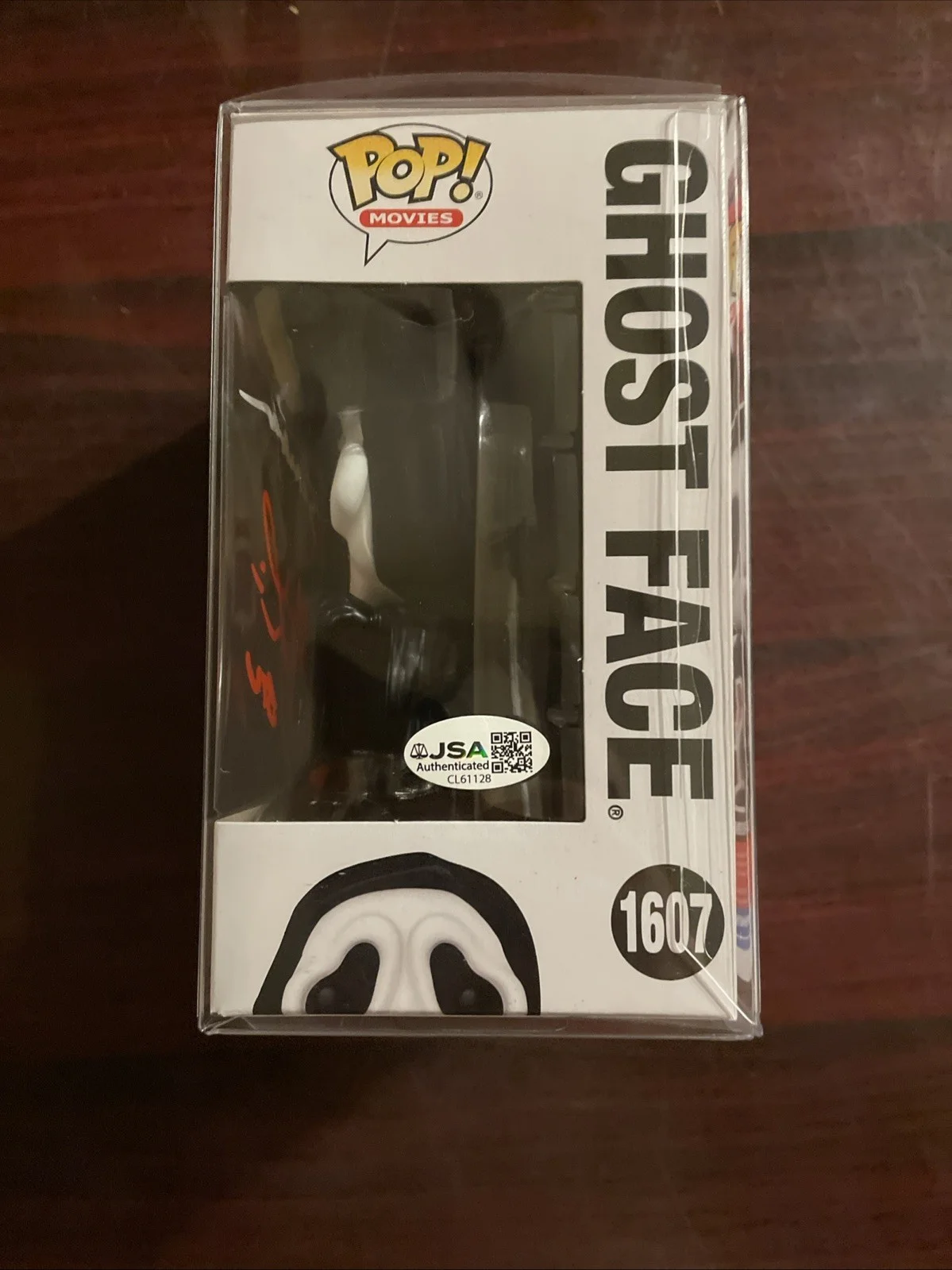 Matthew Lillard — Matthew Lillard Signed Funko Pop #1607 Ghostface Autograph JSA COA Scream, image 4