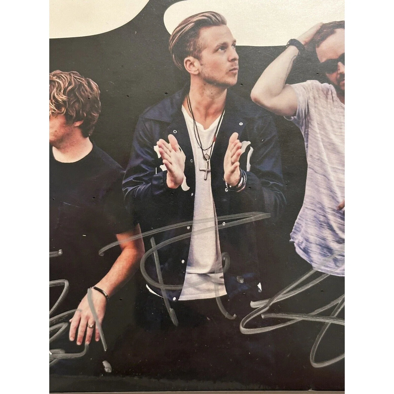 ONEREPUBLIC Oh My My SIGNED Red Vinyl Autographed IN HAND SHIPS NOW #2, изображение 5