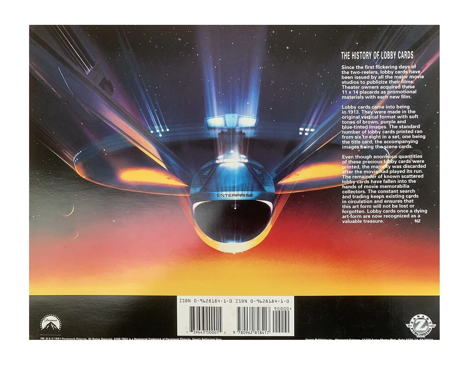 Star Trek VI The Undiscovered Country Collectors Ed Set Of 8 Lobby Movie Cards, изображение 2