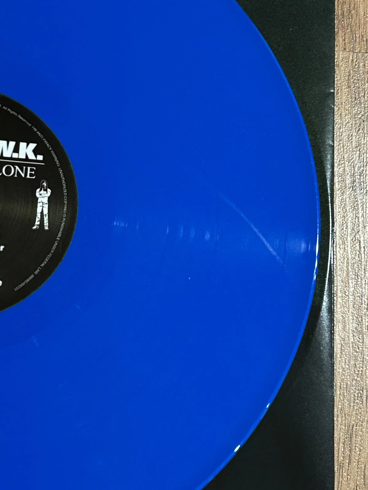 Signed Andrew WK You're Not Alone vinyl record autographed, изображение 3