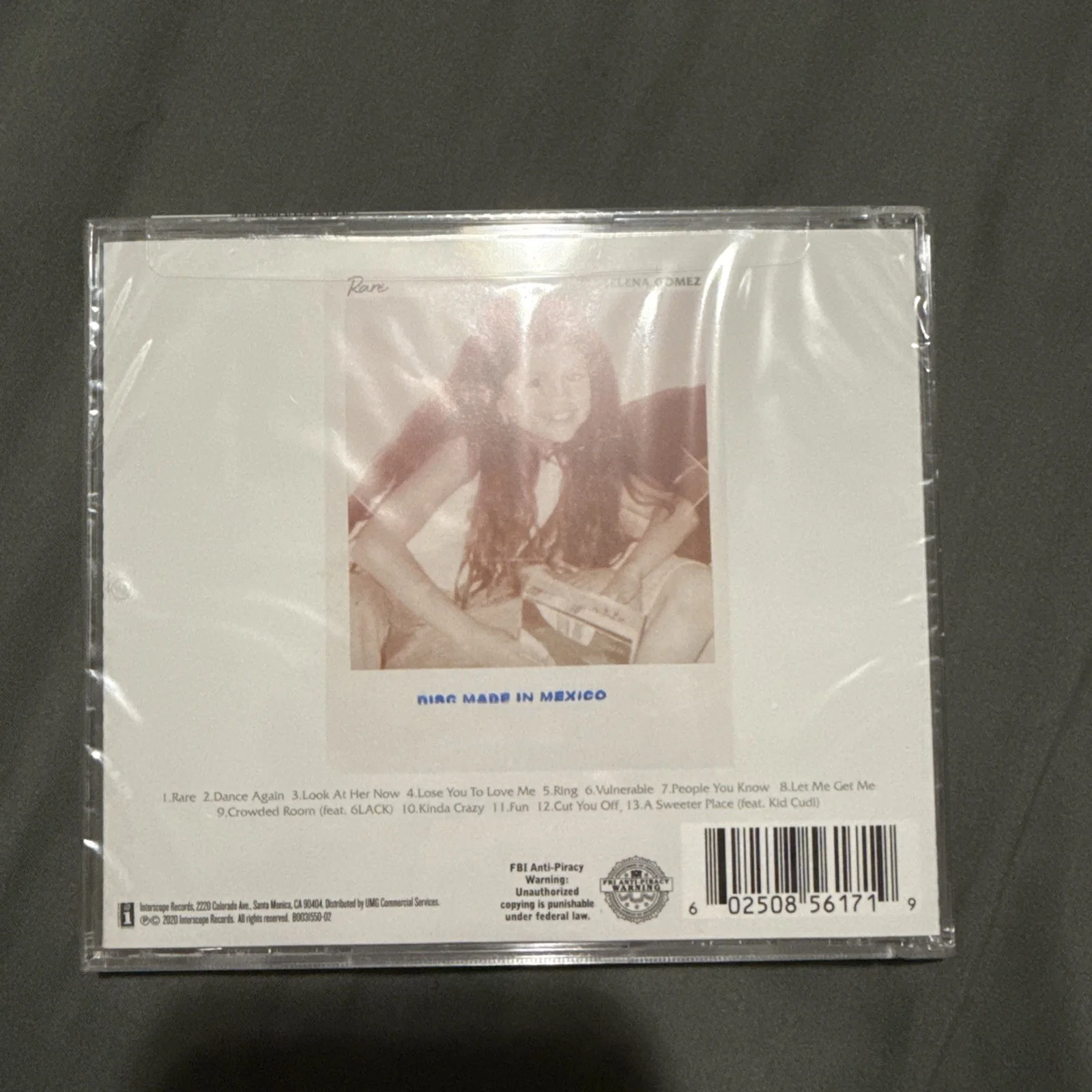 Selena Gomez Rare Autographed Signed CD Cover + Unopened Rare CD, изображение 2