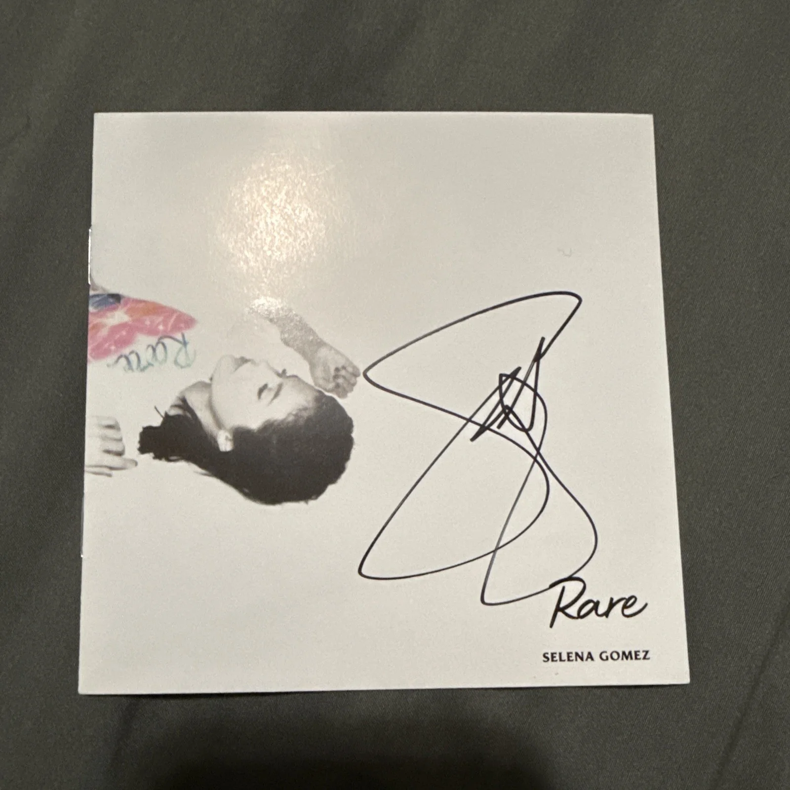 Selena Gomez Rare Autographed Signed CD Cover + Unopened Rare CD, изображение 3