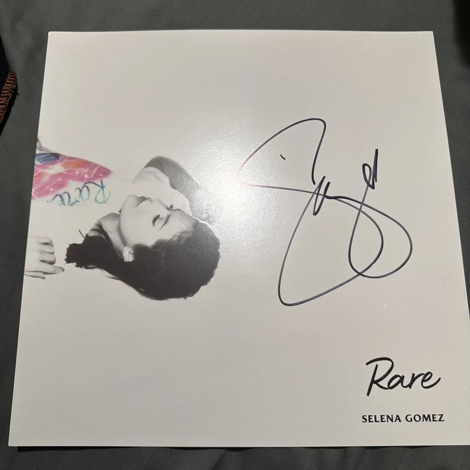 Signed Selena Gomez Rare - Vinyl w/ Autographed Lithograph NEW SEALED, изображение 4