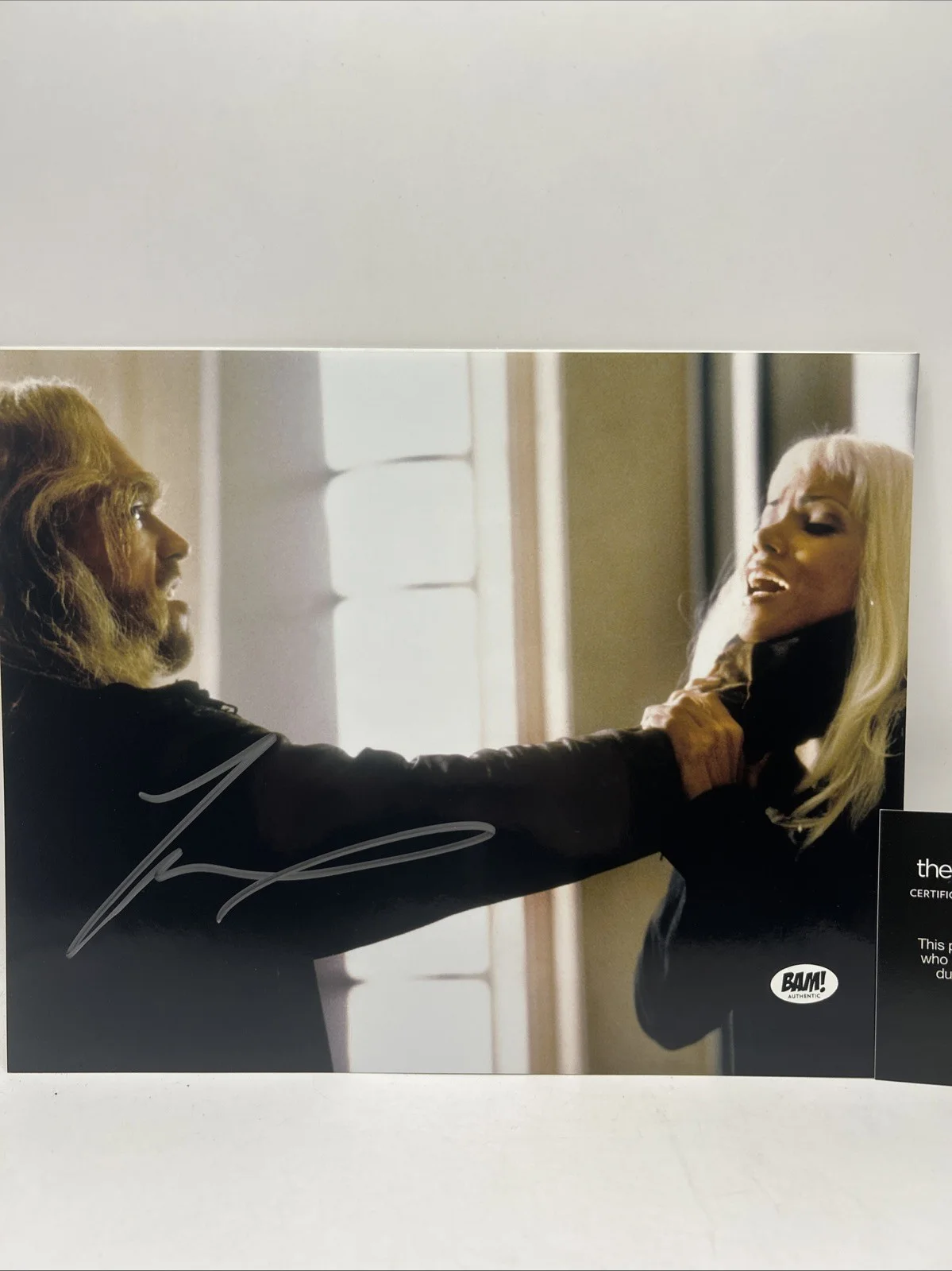 Tyler Mane — X-Men: Tyler Mane Sabretooth - Original Signed 8x10 Photo Marvel COA, изображение 2