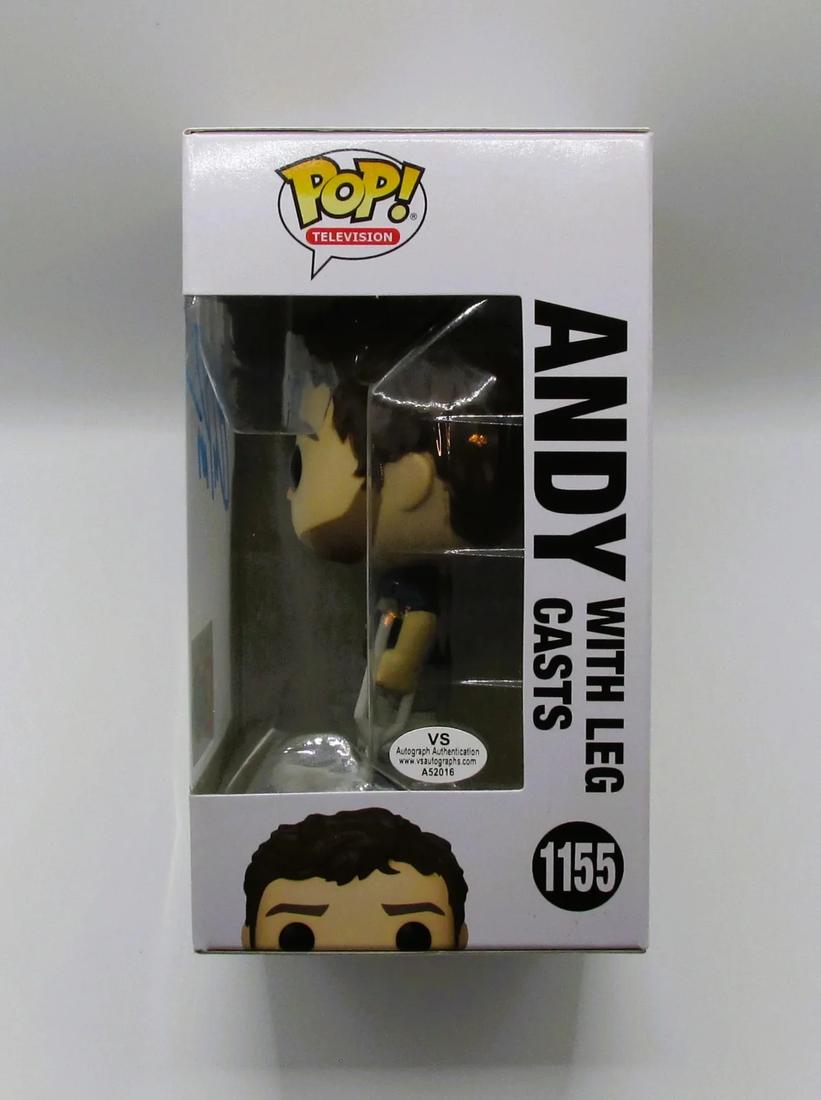 Andy Dwyer (Chris Pratt) Signed Funko In Case With COA (A52016) (Parks & Rec), image 3
