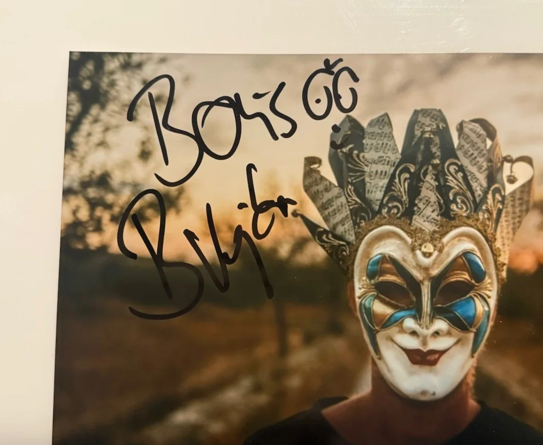 Boris Brejcha signed auto 8x10 Photo EDM DJ, image 2