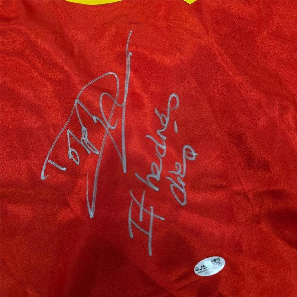 Dolph Lundgren — Dolph Lundgren signed "If He Dies, He Dies!" Ivan Drago Rocky Robe autograph JSA, image 2
