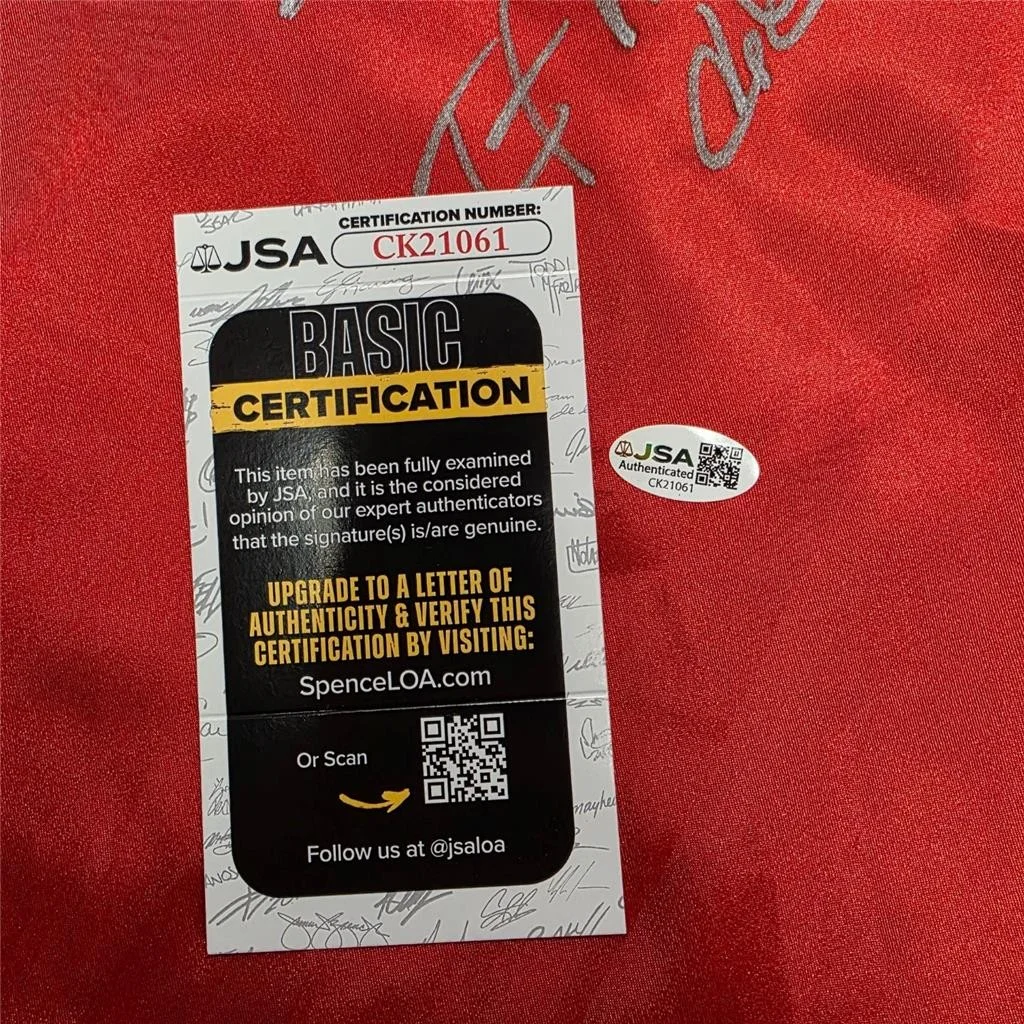 Dolph Lundgren — Dolph Lundgren signed "If He Dies, He Dies!" Ivan Drago Rocky Robe autograph JSA, image 3