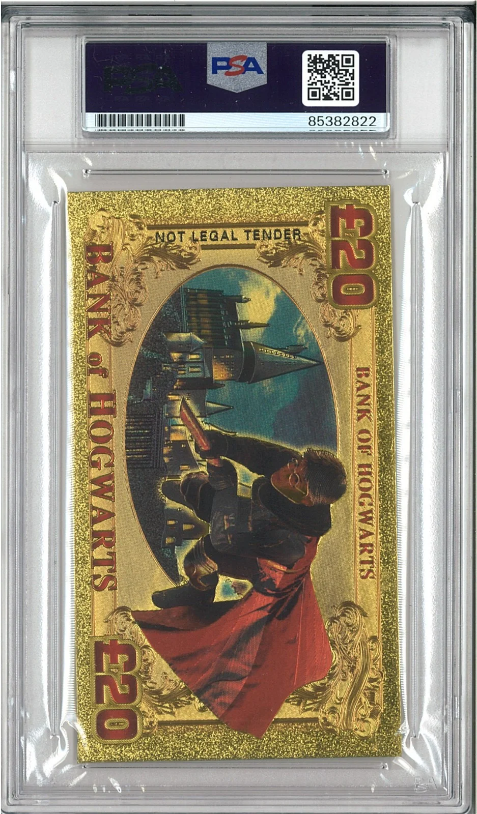 Daniel Radcliffe — Daniel Radcliffe Signed Autograph Slabbed Harry Potter Currency PSA DNA, image 2