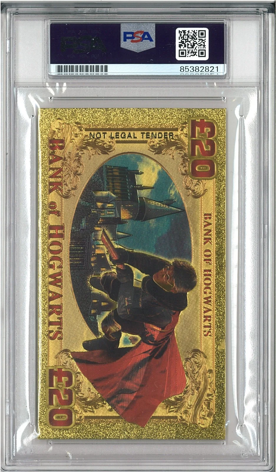 Daniel Radcliffe — Daniel Radcliffe Signed Autograph Slabbed Harry Potter Currency PSA DNA, image 2