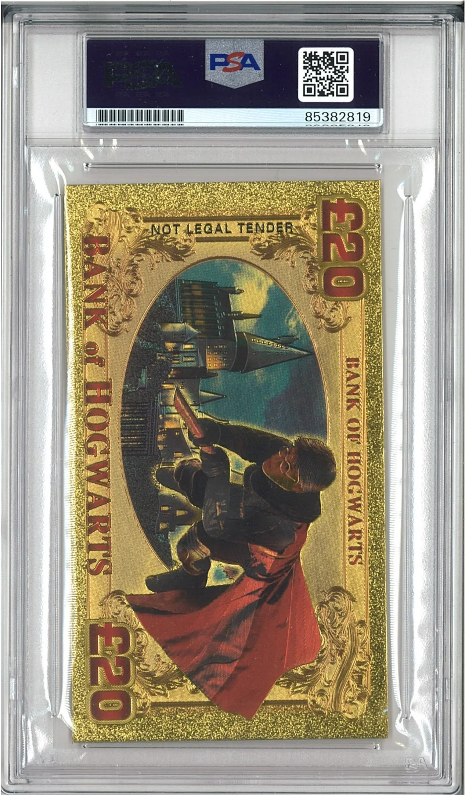 Daniel Radcliffe — Daniel Radcliffe Signed Autograph Slabbed Harry Potter Currency PSA DNA, image 2