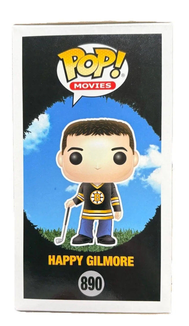 Adam Sandler — Adam Sandler Signed Happy Gilmore Funko Pop 890 Authentic Autograph RACC 💎✨, изображение 3