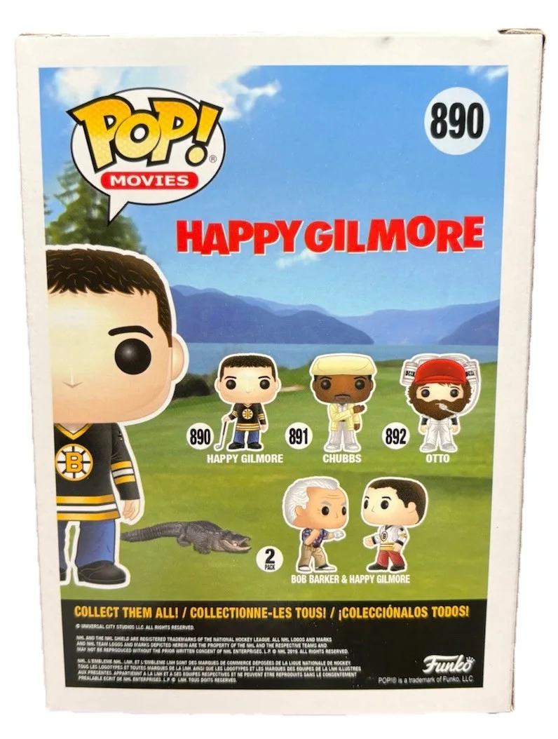 Adam Sandler — Adam Sandler Signed Happy Gilmore Funko Pop 890 Authentic Autograph RACC 💎✨, изображение 4