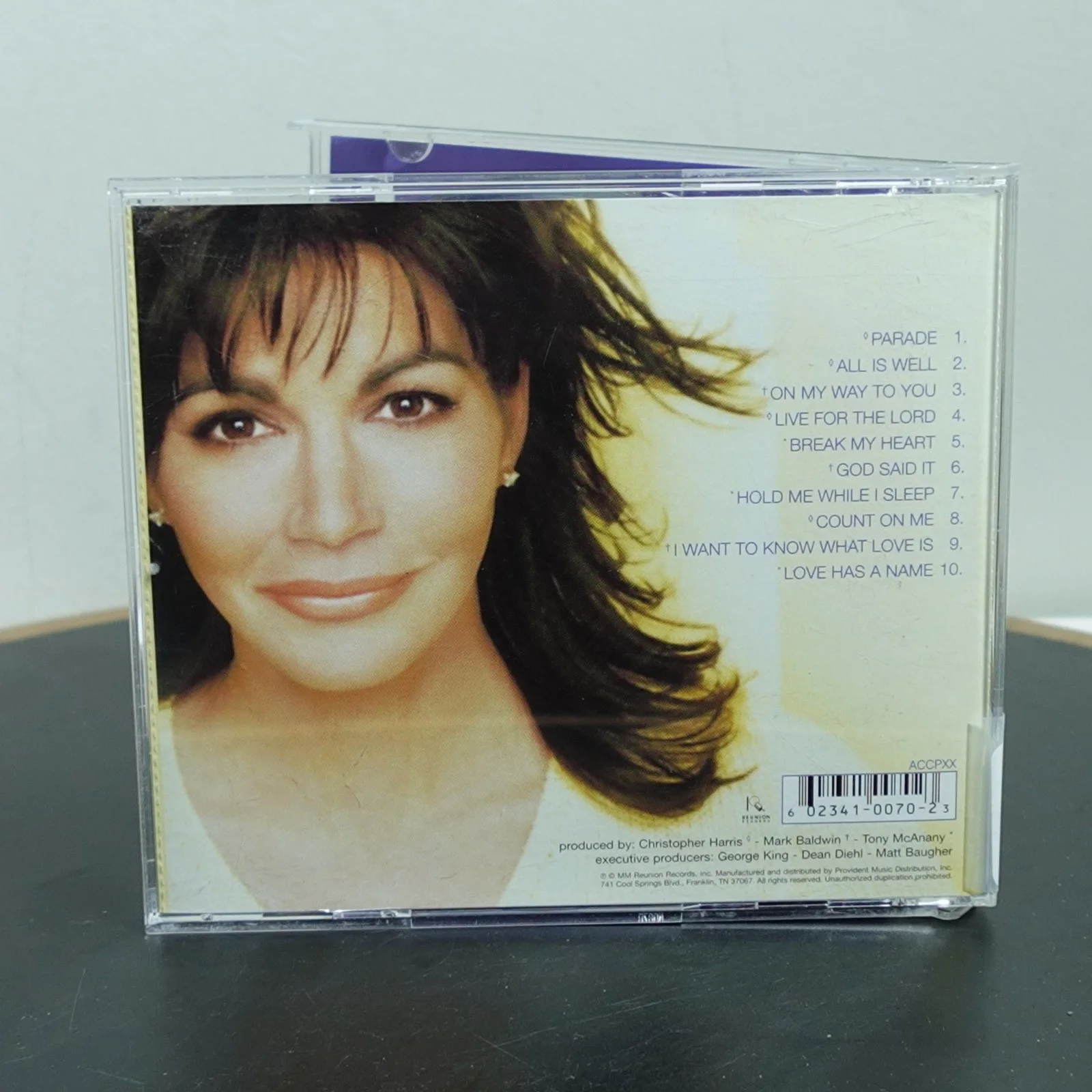 Kathy Troccoli Love Has a Name CD Autographed Signed 2000 Reunion Records 0070-2, image 3