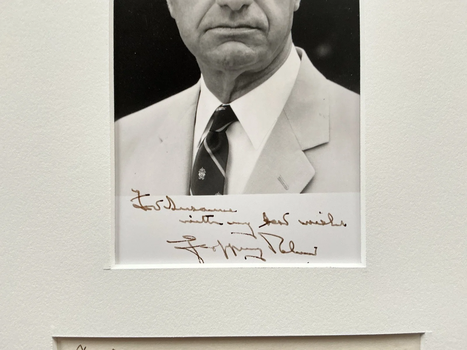 GEOFFREY PALMER ALS AUTOGRAPHED LETTER NOTE & SIGNED PHOTOGRAPH ACTOR, изображение 2
