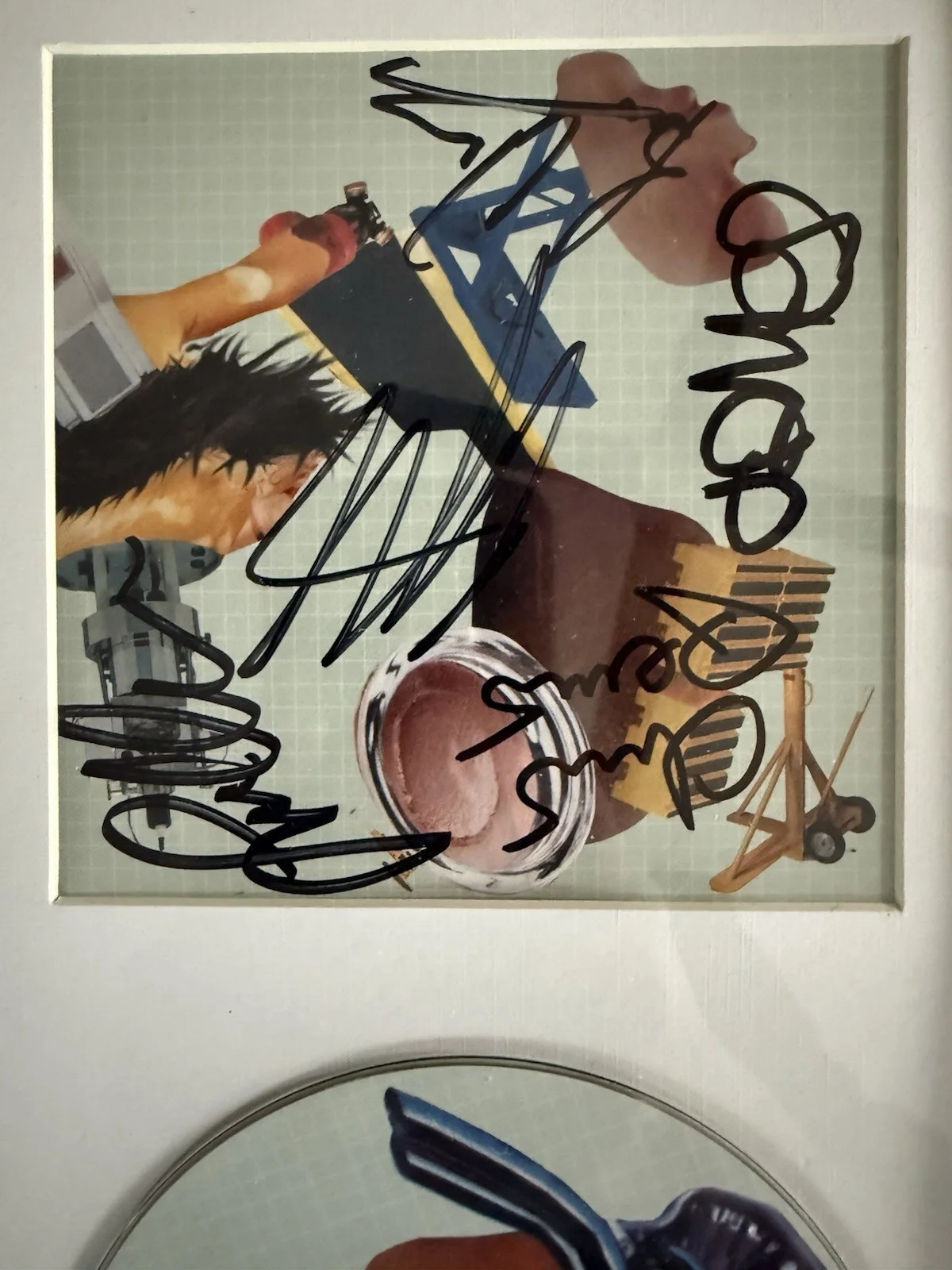 Ben Weinmen, Chris Pennie, Greg Puciato, Liam Wilson, James Love — THE DILLINGER ESCAPE PLAN - Signed & Framed ‘MISS MACHINE’ Booklet + CD, image 2