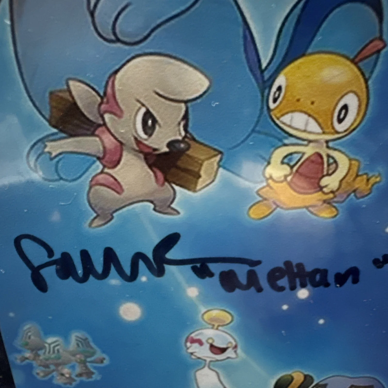 Sarah Natochenny — Sarah Natochenny + Other Pokémon Cast Members Autographed 11x17 Photo Signed JSA, image 4