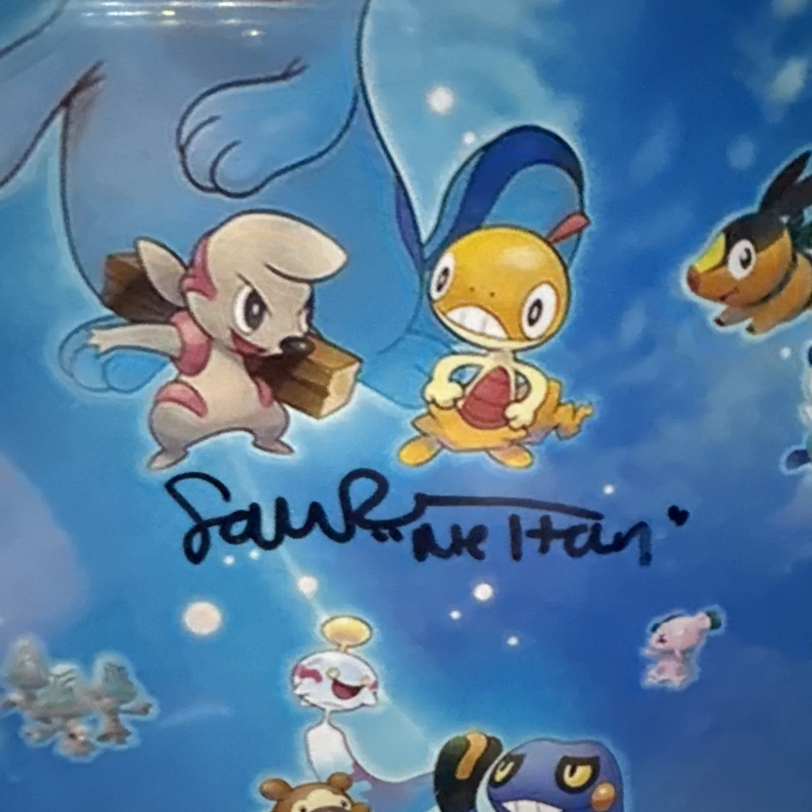 Sarah Natochenny — Sarah Natochenny + Other Pokémon Cast Members Autographed 11x17 Photo Signed JSA, image 4