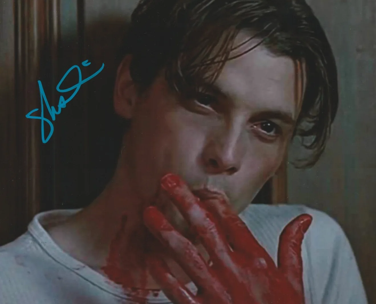 Skeet Ulrich — Skeet Ulrich Autographed 8x10 Photo Actor Scream Free Shipping I973