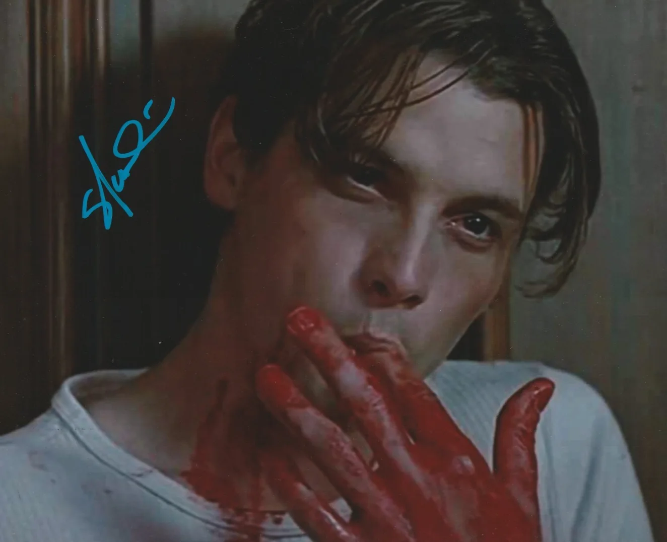Skeet Ulrich — Skeet Ulrich Autographed 8x10 Photo Actor Scream Free Shipping I972