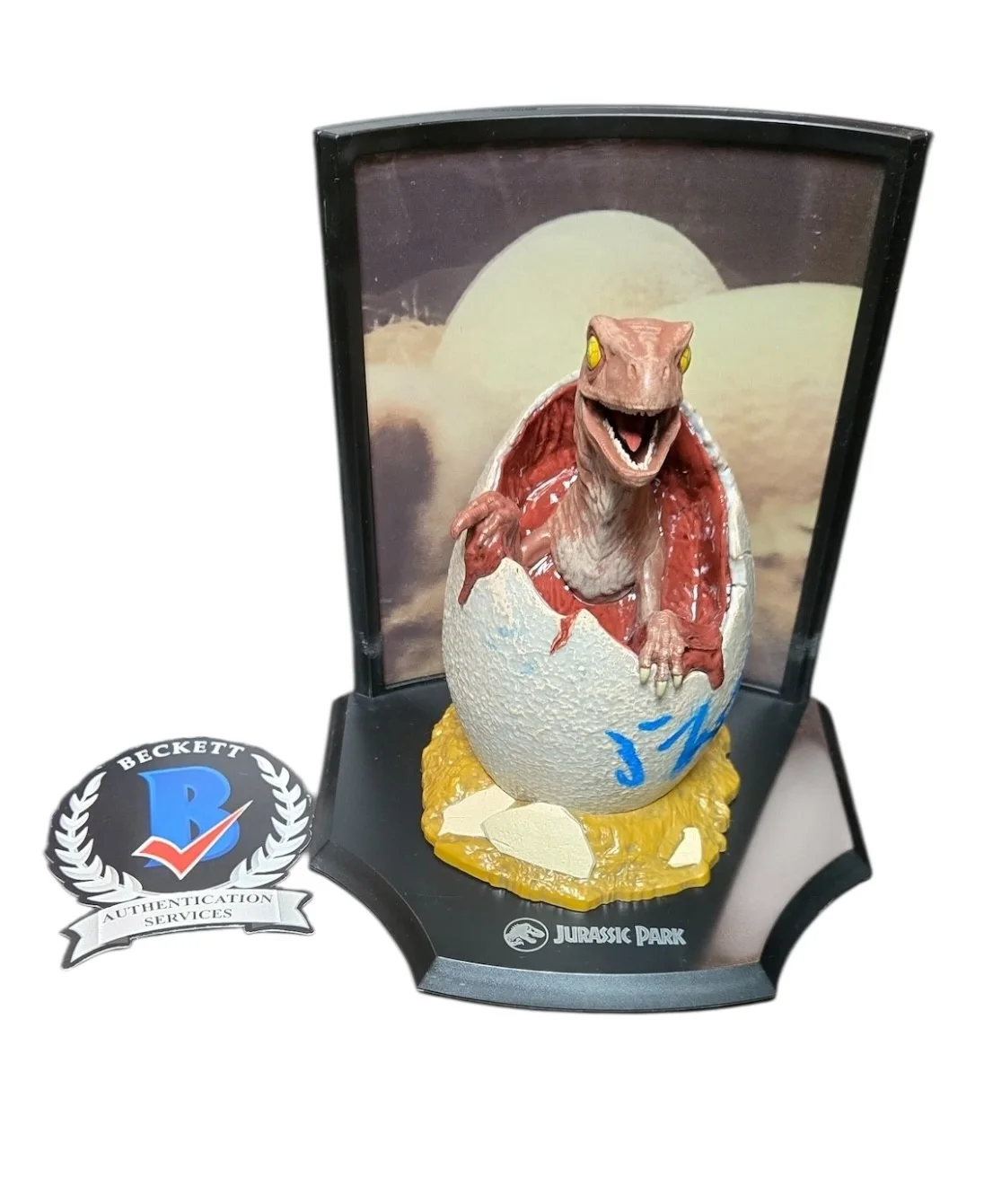Jeff Goldblum — Jeff Goldblum Signed Jurassic Park Noble Collection Toyllectible Treasures BAS