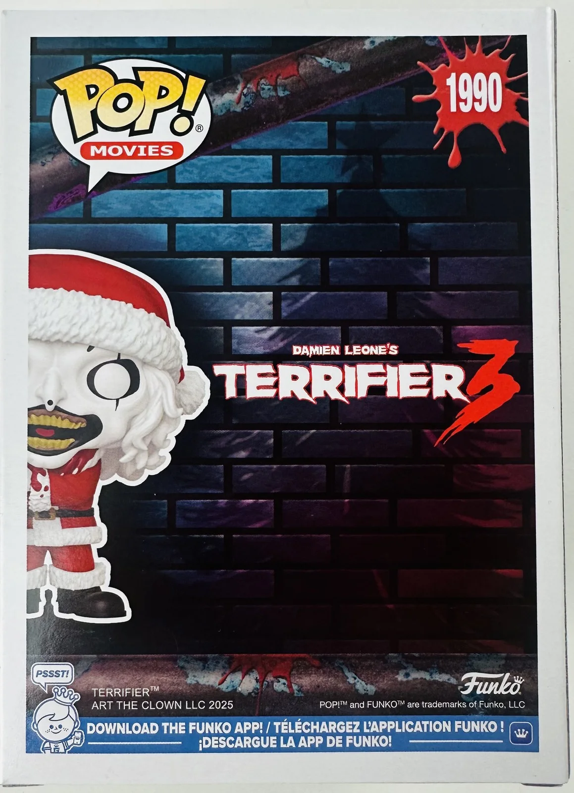 Spencer Charnas — Spencer Charnas signed Art the Clown Funko 1990 A Work of Art autograph BAS 631, изображение 4