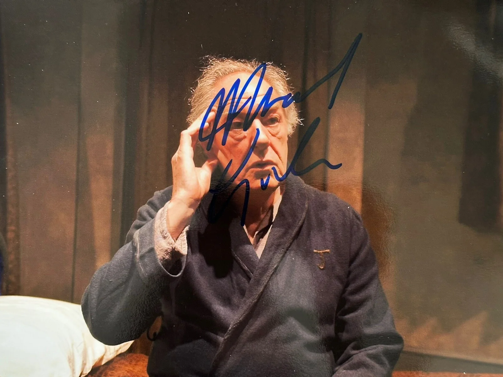Michael Gambon — Michael Gambon Signed Radcliffe’ Harry Potter 8x10 photo in Person