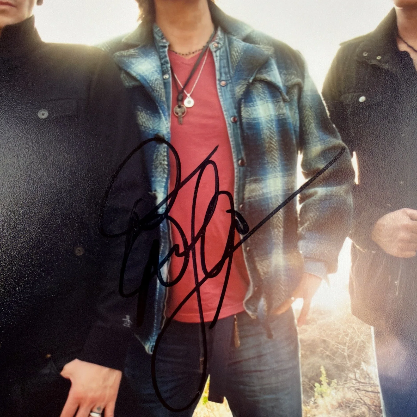 Stone Temple Pilots w Chester Bennington Deleo + SIGNED Autographed 8x10, image 3