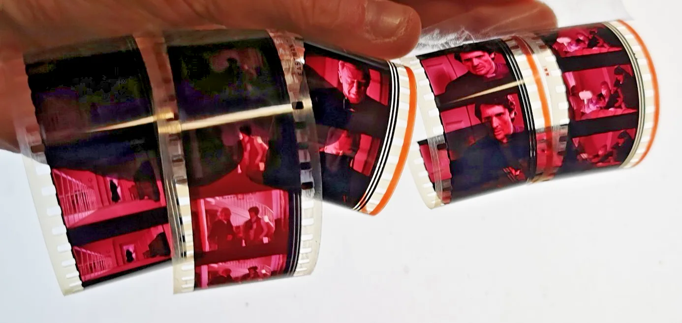 the exorcist 1973 banned 35 mm 5 x 5 rare film slide cell sets original set 56, изображение 2