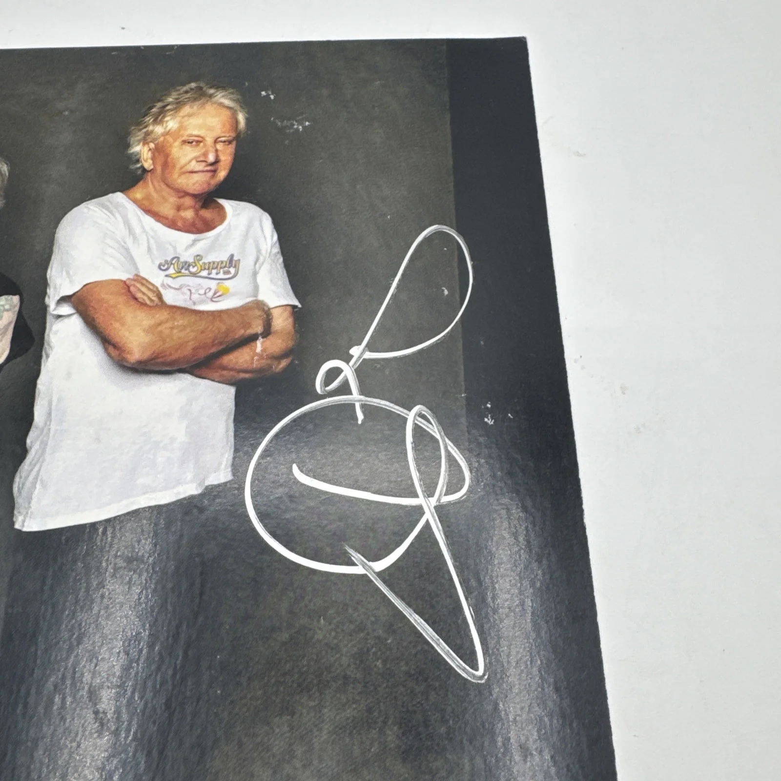 AIR SUPPLY RUSSELL HITCHCOCK GRAHAM RUSSELL SIGNED Mini Poster Beckett Auth, изображение 3