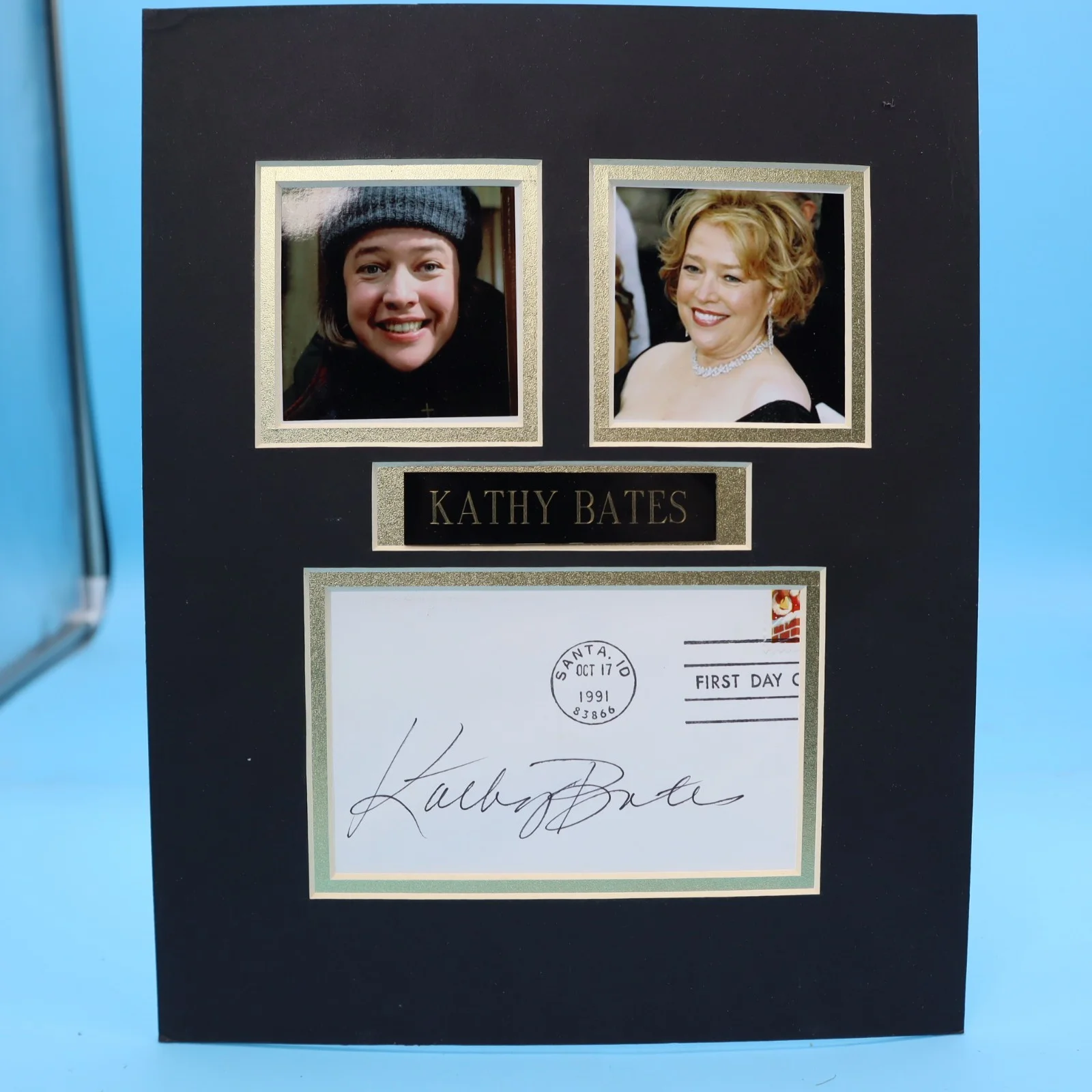 KATHY BATES "MISERY" TITANIC Hand Signed AUTOGRAPHED first day cover, изображение 2