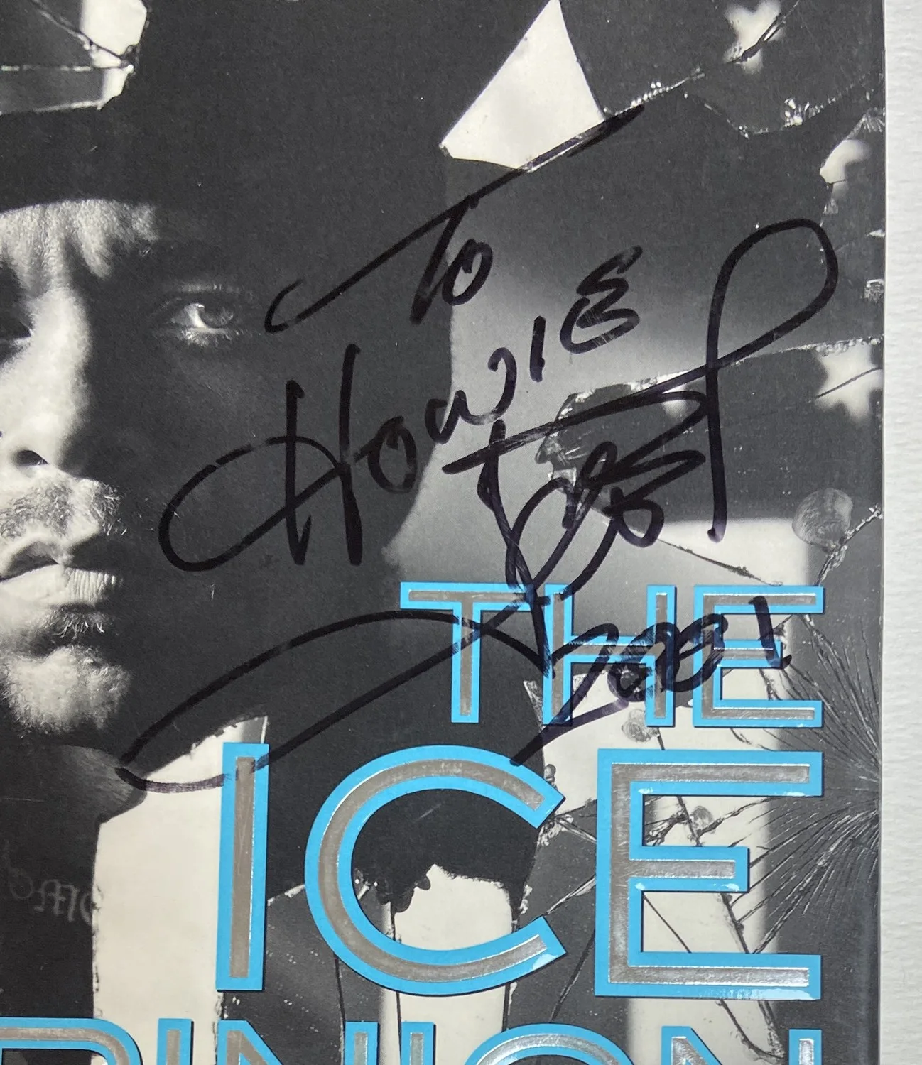 ICE-T The Ice Opinion Autographed Signed 1994 Hardcover Book BODY COUNT, image 2