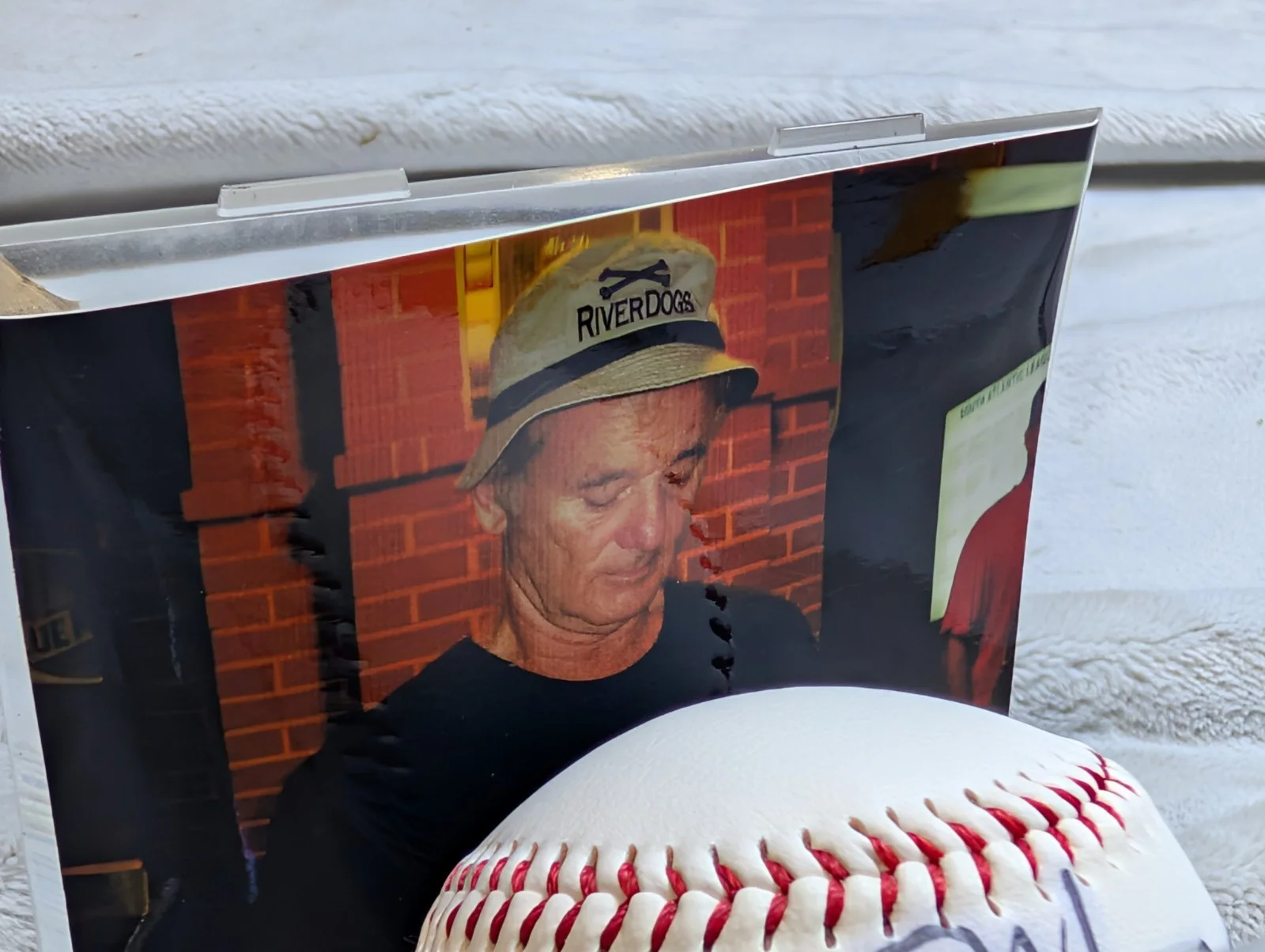 Bill Murray — Bill Murray Autographed Actor Comedian Ghostbusters Caddyshack Promo Baseball, image 3