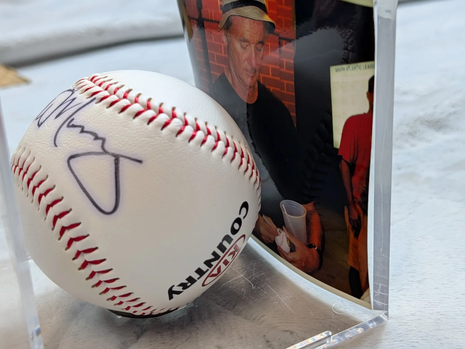 Bill Murray — Bill Murray Autographed Actor Comedian Ghostbusters Caddyshack Promo Baseball, image 5