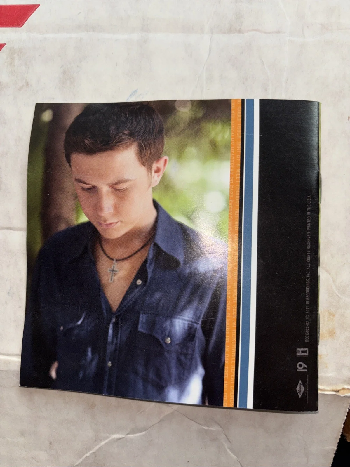 Scotty McCreery Signed CD Insert Booklet Clear As Day, image 2