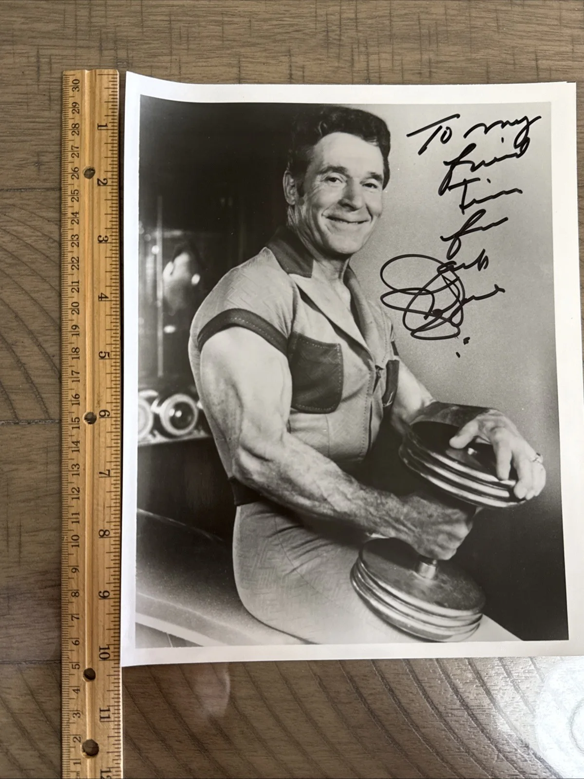 Jack Lalanne Autographed Signed Photo 8x10, image 3