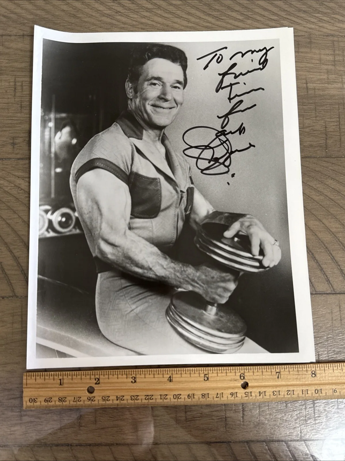 Jack Lalanne Autographed Signed Photo 8x10, image 4