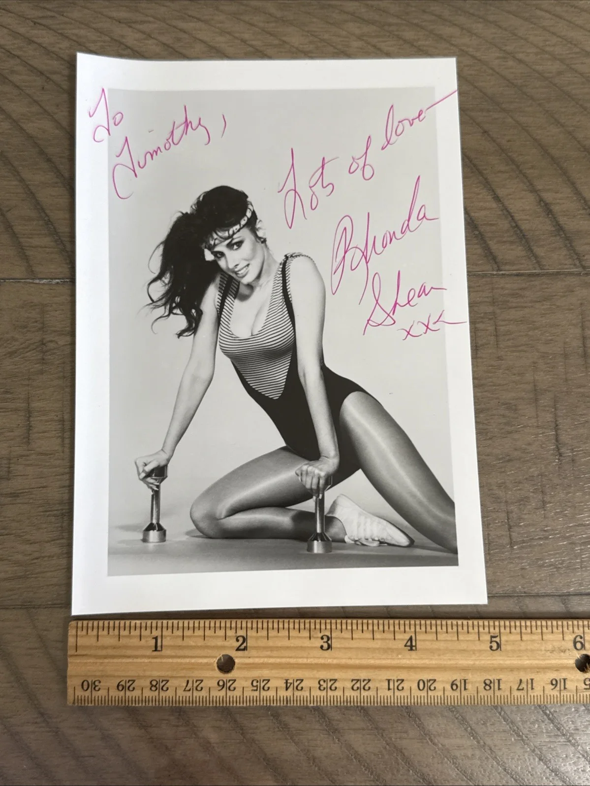 RHONDA SHEAR Signed 7x5 Photo Autograph Vintage Glamour Actress USA Up All Night, изображение 5