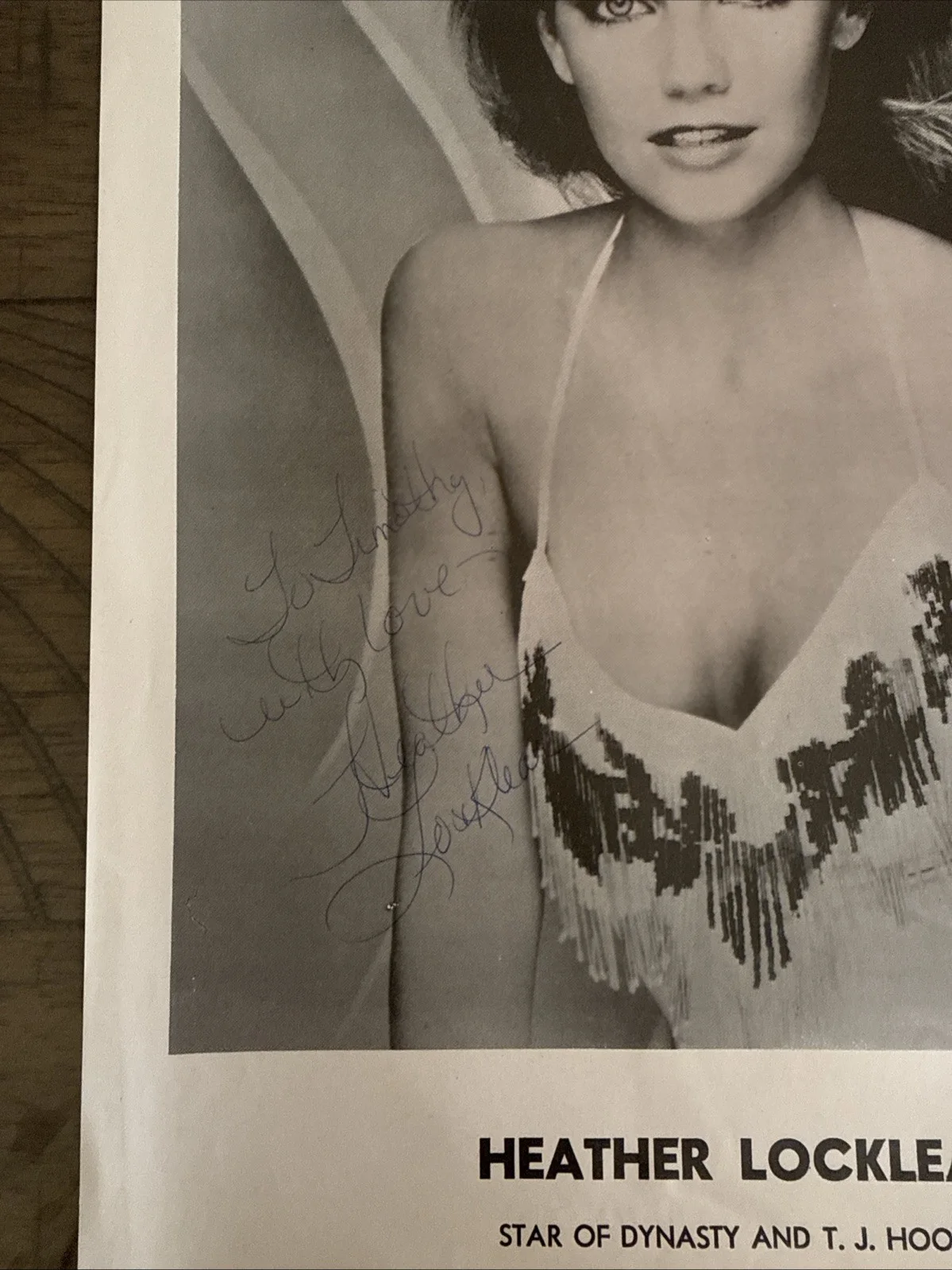 Heather Locklear Photo SIGNED Lot Promo +Candid Event Photos Dynasty T.J. Hooker, image 3
