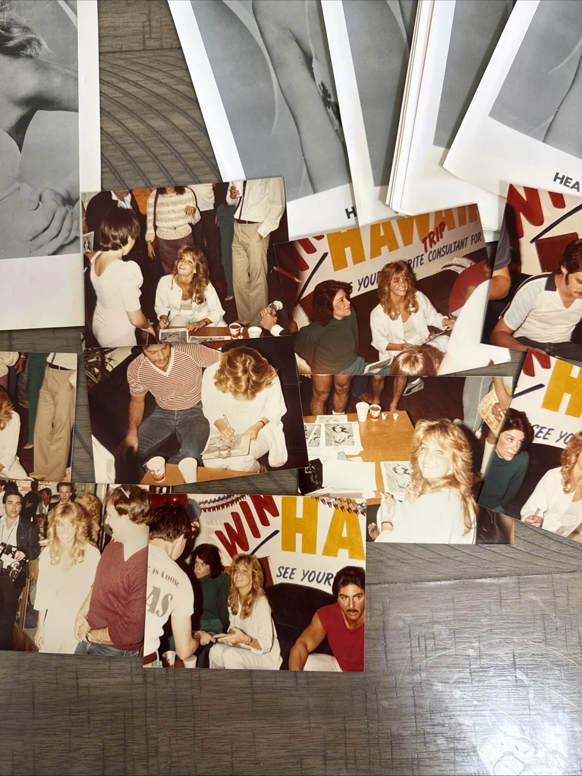 Heather Locklear Photo SIGNED Lot Promo +Candid Event Photos Dynasty T.J. Hooker, image 5