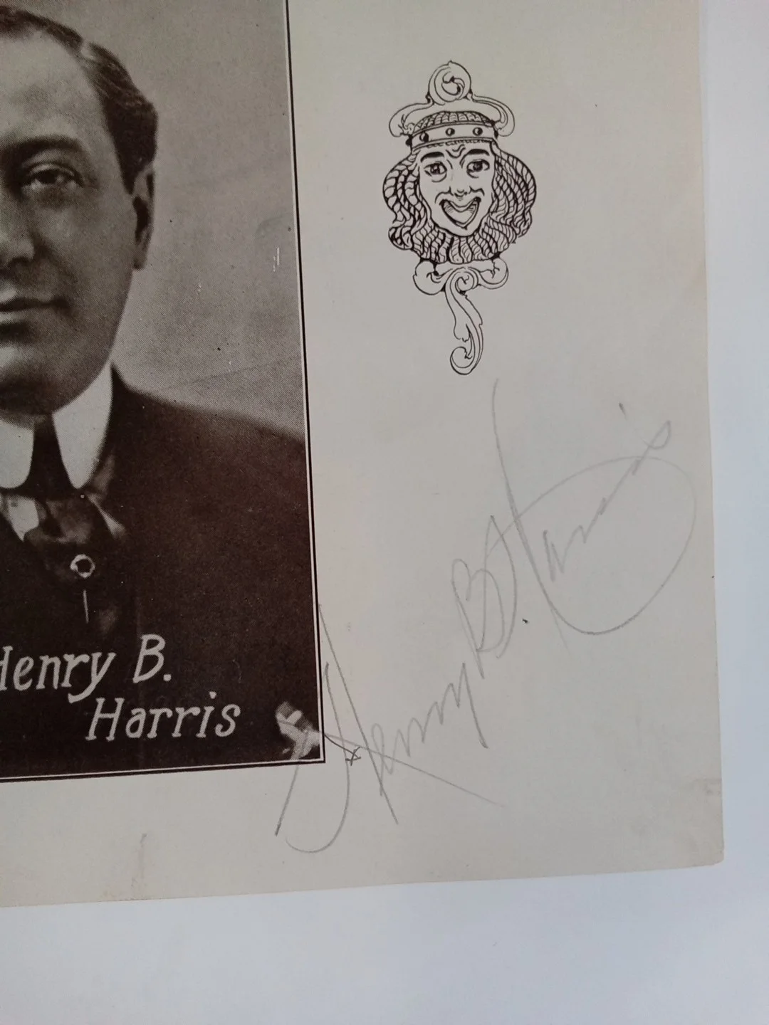 Henry B. Harris Broadway Producer Died On Titanic Signed Page JSA Extremely RARE, изображение 3
