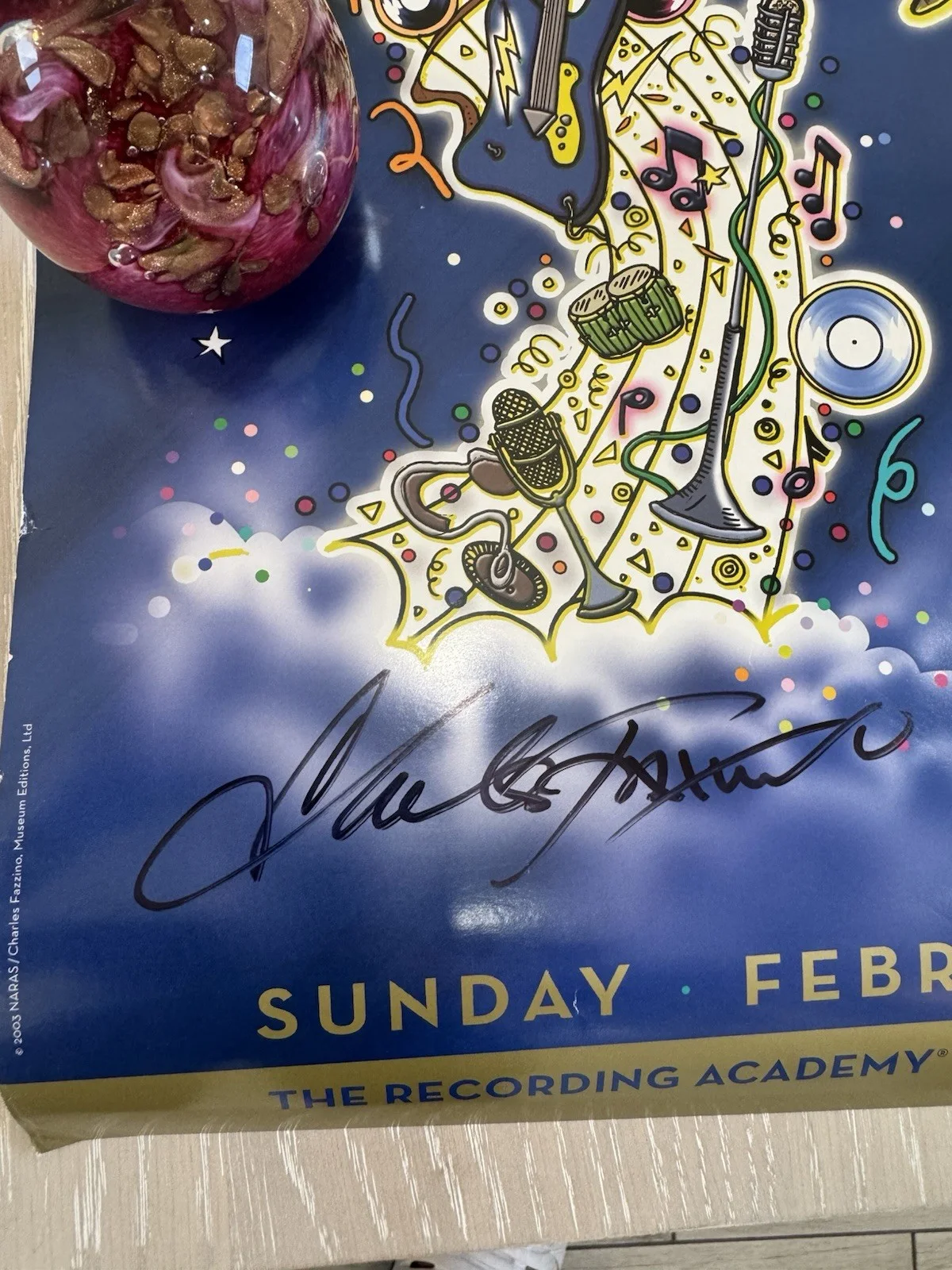 Authentic Autographed Charles Fazzino Poster - NYC Cityscape - Hand Signed, изображение 4