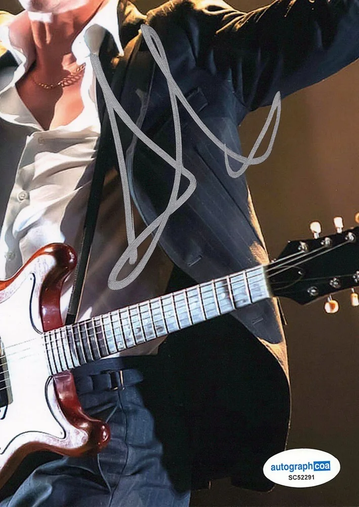 ALEX TURNER — Alex Turner signed "ARCTIC MONKEYS" 8x10 Photo b PROOF 505 Autographed ACOA COA, изображение 4