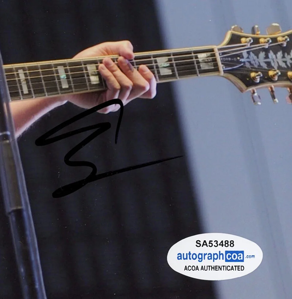EZRA KOENIG — Ezra Koenig signed "VAMPIRE WEEKEND" 8x10 Photo PROOF b Autographed ACOA COA, изображение 4
