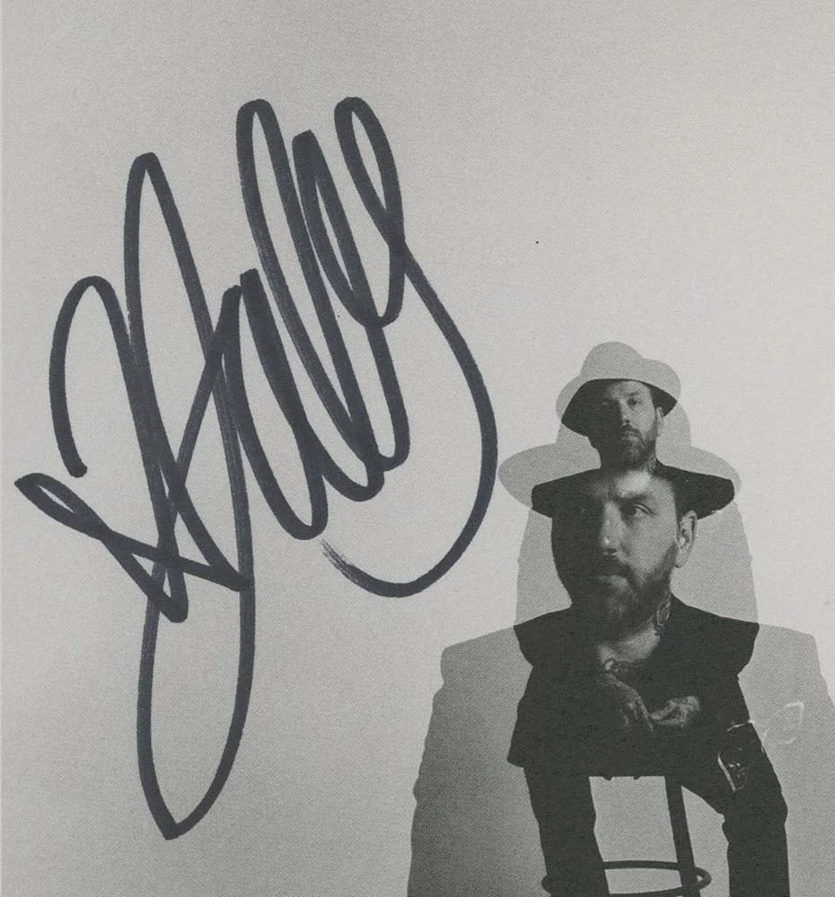 DALLAS GREEN — Dallas Green signed "CITY AND COLOUR" CD Insert AUTOGRAPHED c Singer ACOA COA, изображение 5