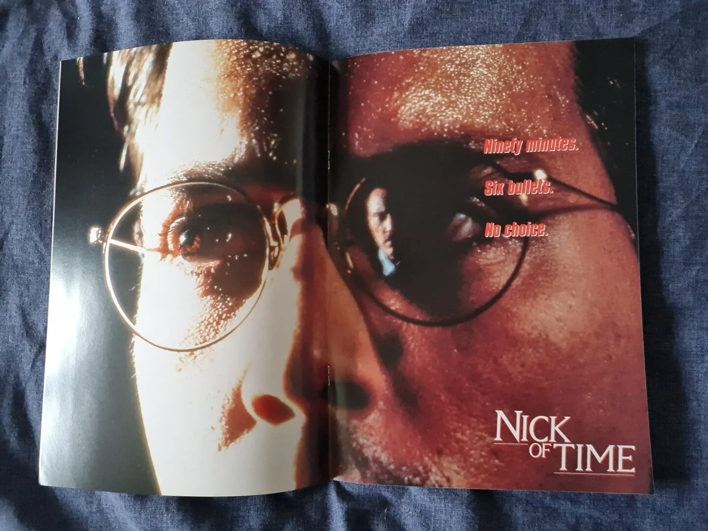 Nick of Time - Johnny Depp - Japanese Programme / Movie Brochure - 1995, изображение 3