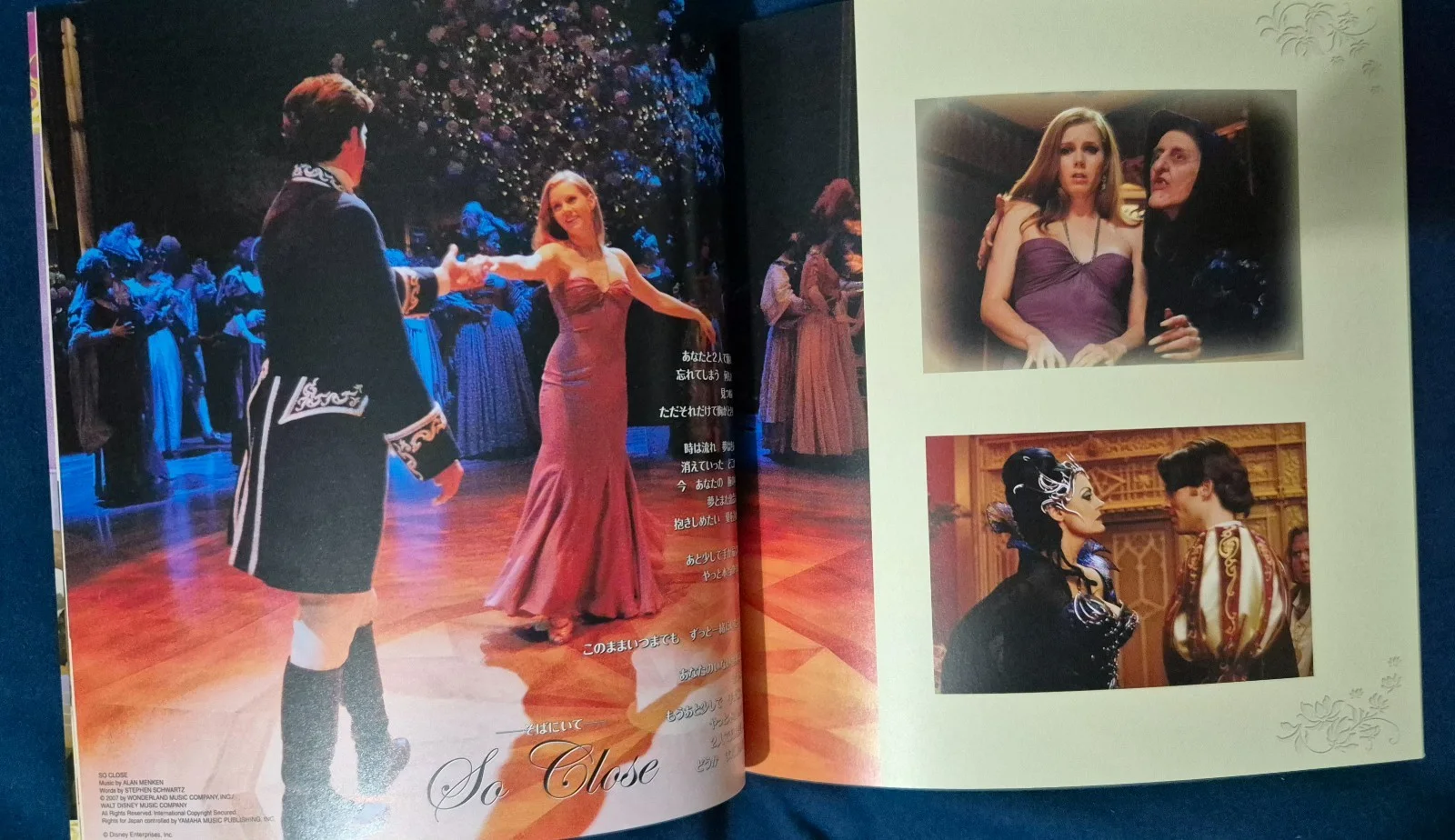 Disney - Enchanted - Amy Adams & Idina Menzel - Japanese Movie Brochure - 2007, изображение 3