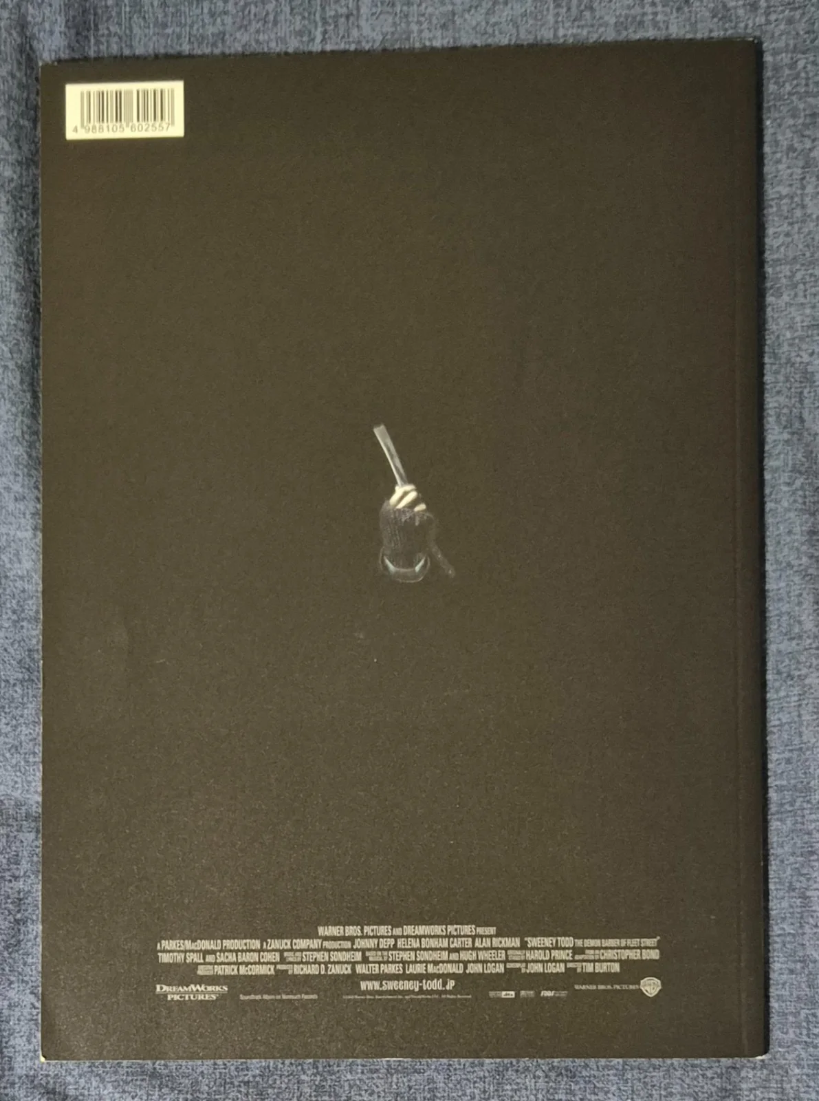 Sweeney Todd - The Demon Barber - Japanese Movie Programme / Brochure - 2007, изображение 4